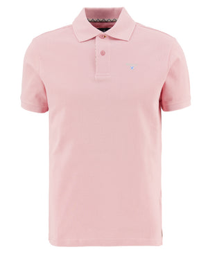 Pink Pique Polo Shirt