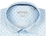 Load image into Gallery viewer, Blue Graphic Twill Print Shirt
