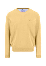 Load image into Gallery viewer, Yellow Crew Neck Sweater
