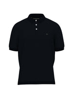 Load image into Gallery viewer, Navy Knitted Polo Shirt

