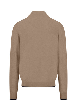 Sand Button Sweater