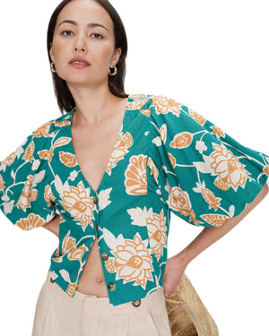 Green Vahe Blouse