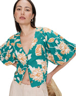 Load image into Gallery viewer, Green Vahe Blouse
