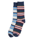 Load image into Gallery viewer, Navy Stripe Socks
