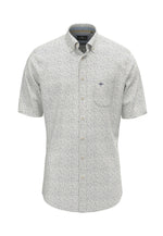 Load image into Gallery viewer, Navy Minimal Flower Print Shirt
