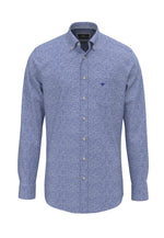 Load image into Gallery viewer, Blue Mini Flower Print Shirt

