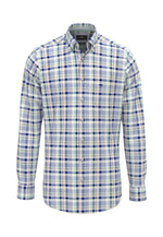 Load image into Gallery viewer, Mint Washed Check Oxford Shirt
