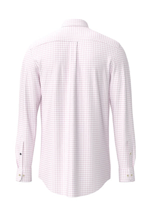Pink Washed Check Oxford Shirt