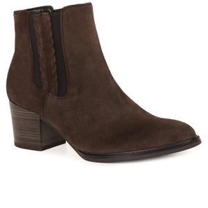 Mocha Region Ankle Boots