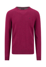 Load image into Gallery viewer, Grape Wool Cashmere Blend Crew Neck
