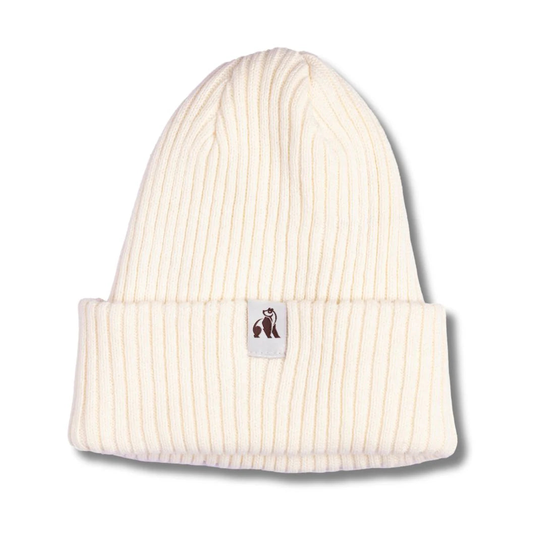 Cream Beanie Hat