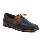Load image into Gallery viewer, Navy Floripa Boat Shoes
