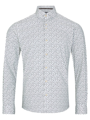 Brown Floral Print Shirt