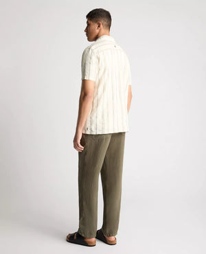 Stone Subtle Stitch Shirt