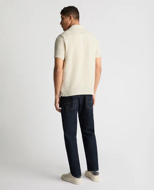 Cream Textured Shirt