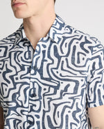 Load image into Gallery viewer, Navy Short Sleeve Shirt
