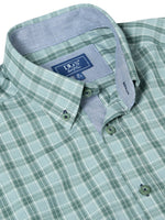 Load image into Gallery viewer, Green Check Print Shirt
