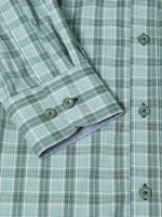 Load image into Gallery viewer, Green Check Print Shirt
