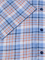 Load image into Gallery viewer, Blue Check Short Sleeve Shirt
