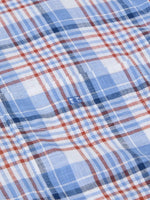 Load image into Gallery viewer, Blue Check Short Sleeve Shirt
