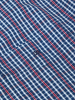 Load image into Gallery viewer, Blue Check Print Shirt
