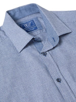 Load image into Gallery viewer, Blue Houndstooth Print Shirt
