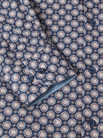 Load image into Gallery viewer, Navy Medallion Print Shirt
