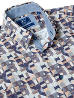 Load image into Gallery viewer, Geometric Mosaic Print Shirt
