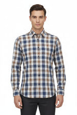 Load image into Gallery viewer, Brown Multi Check Print Shirt
