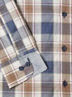 Load image into Gallery viewer, Brown Multi Check Print Shirt
