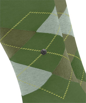 Green Argyle Socks