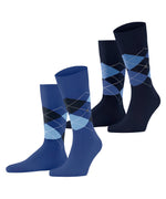 Load image into Gallery viewer, Royal Argyle Socks
