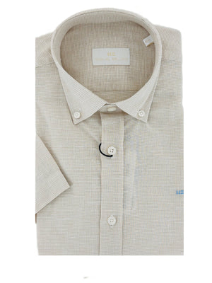 Beige Short Sleeve Shirt