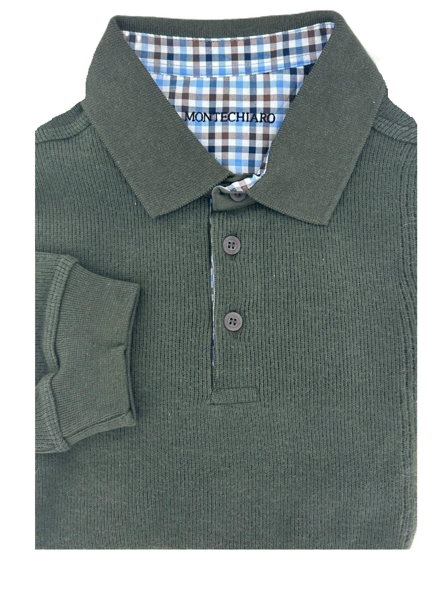 Olive Cotton Sweatshirt