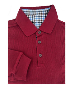 Red Cotton Sweatshirt
