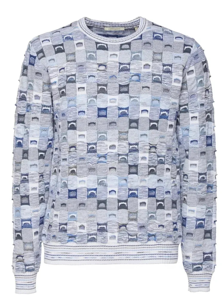 Sky 3D Knit Sweater