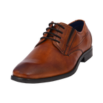 Load image into Gallery viewer, Cognac Savio Derby Shoes
