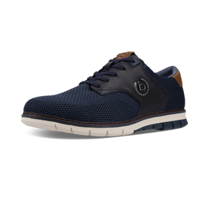 Navy Sandman Mesh Sneaker