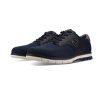 Load image into Gallery viewer, Navy Sandman Mesh Sneaker
