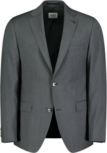 Green Textured Jacket Regular Length