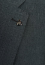 Load image into Gallery viewer, Green Textured Jacket Short Length
