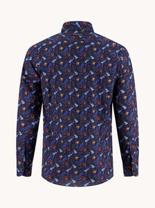 Navy Guitar Shirt