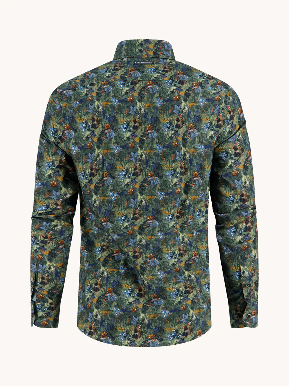 Green Watercolour Highland Shirt