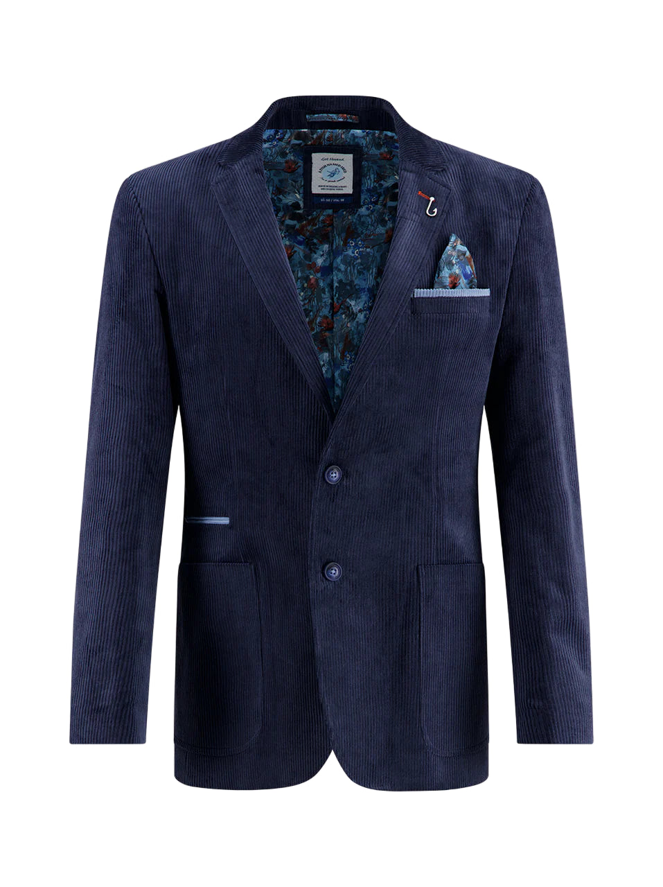Navy Corduroy Blazer