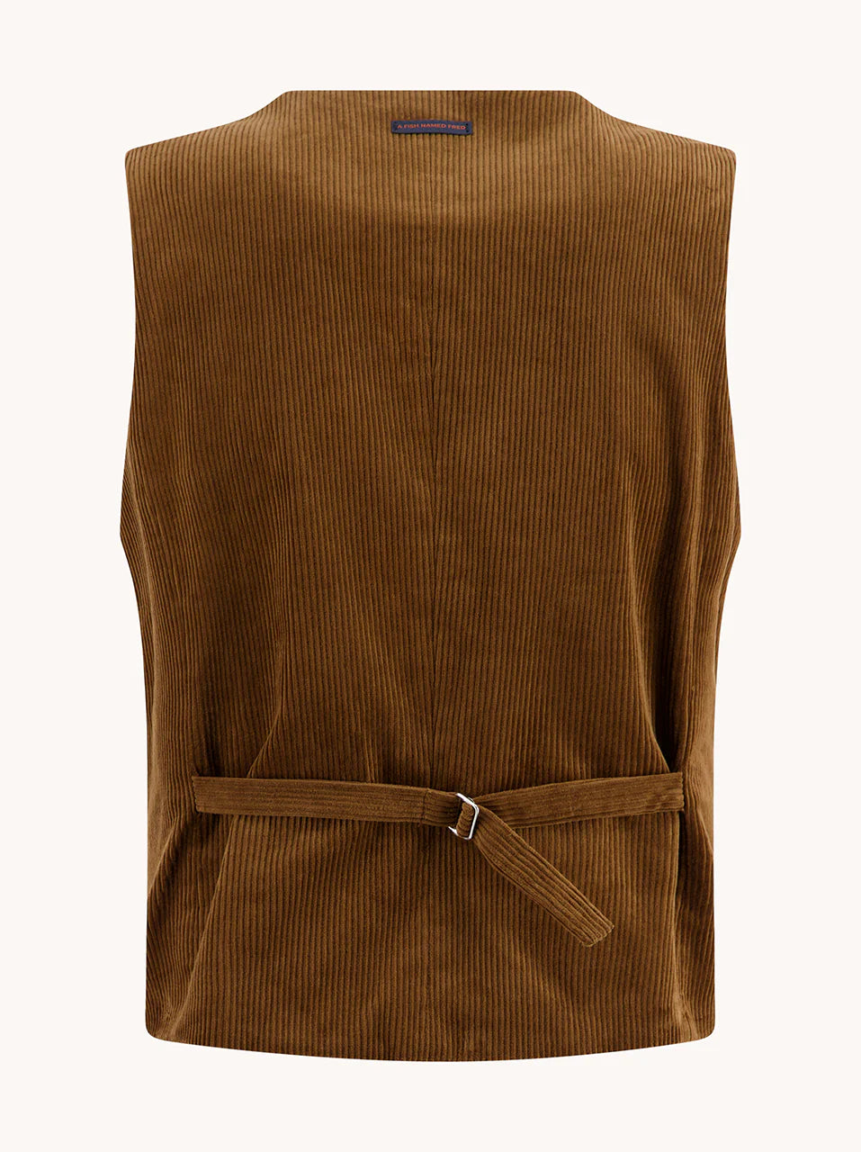 Brown Corduroy Waistcoat