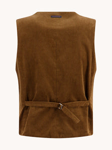 Brown Corduroy Waistcoat