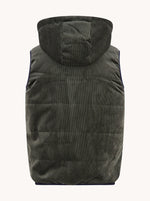 Load image into Gallery viewer, Green Corduroy Body Warmer
