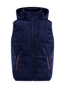 Navy Corduroy Body Warmer