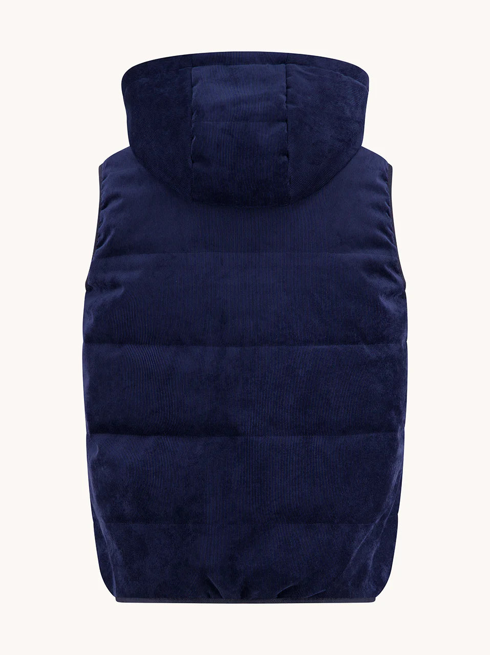 Navy Corduroy Body Warmer