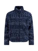 Load image into Gallery viewer, Navy Printed Fleece
